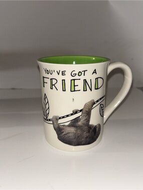 Mug with cat design